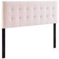 Queen Lily Biscuit Tufted Performance Velvet Headboard - Modway