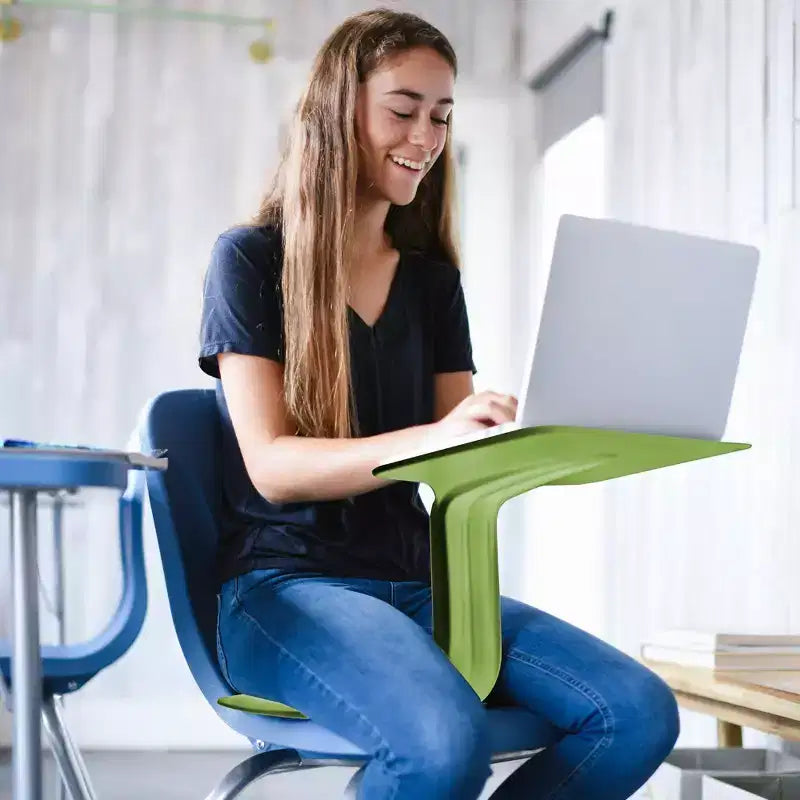 ECR4Kids The Surf Portable Activity Lap Desk, Classroom Essentials, 10-Pack