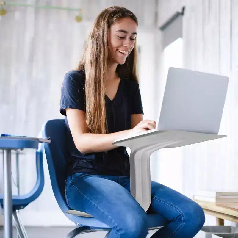 ECR4Kids The Surf Portable Activity Lap Desk, Classroom Essentials, 10-Pack
