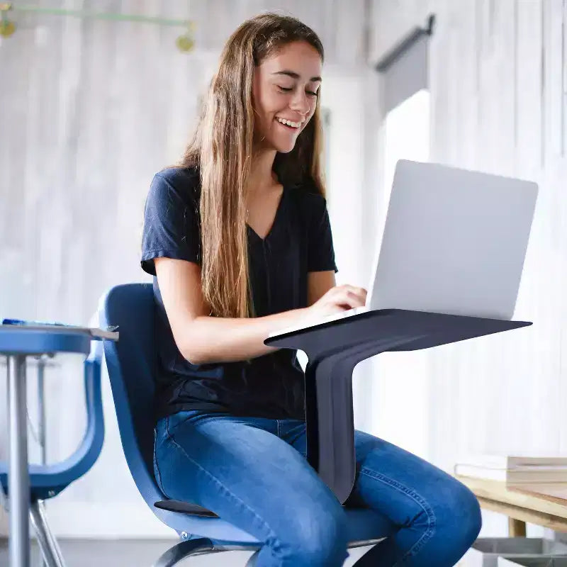 ECR4Kids The Surf Portable Activity Lap Desk, Classroom Essentials, 10-Pack