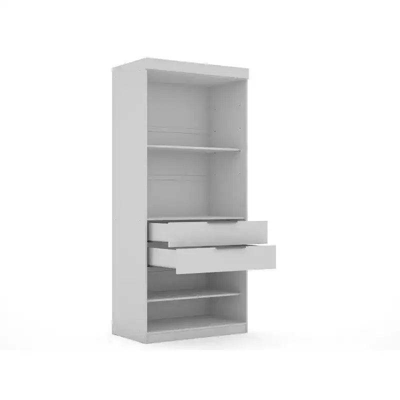 Set of 3 Mulberry 2.0 Wardrobe Closet - Manhattan Comfort
