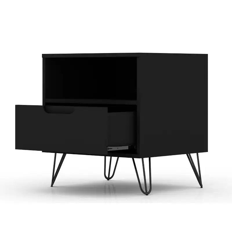 1.0 Rockefeller Nightstand - Manhattan Comfort