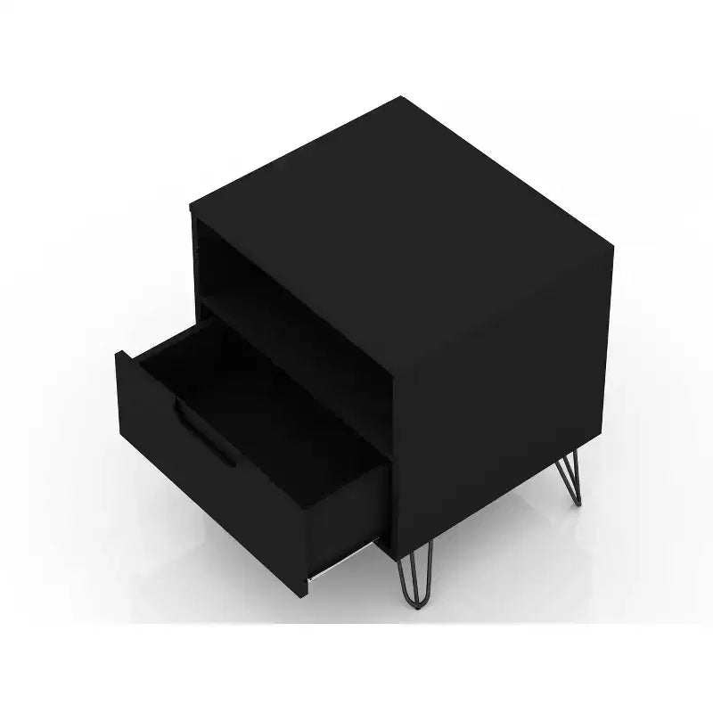 1.0 Rockefeller Nightstand - Manhattan Comfort
