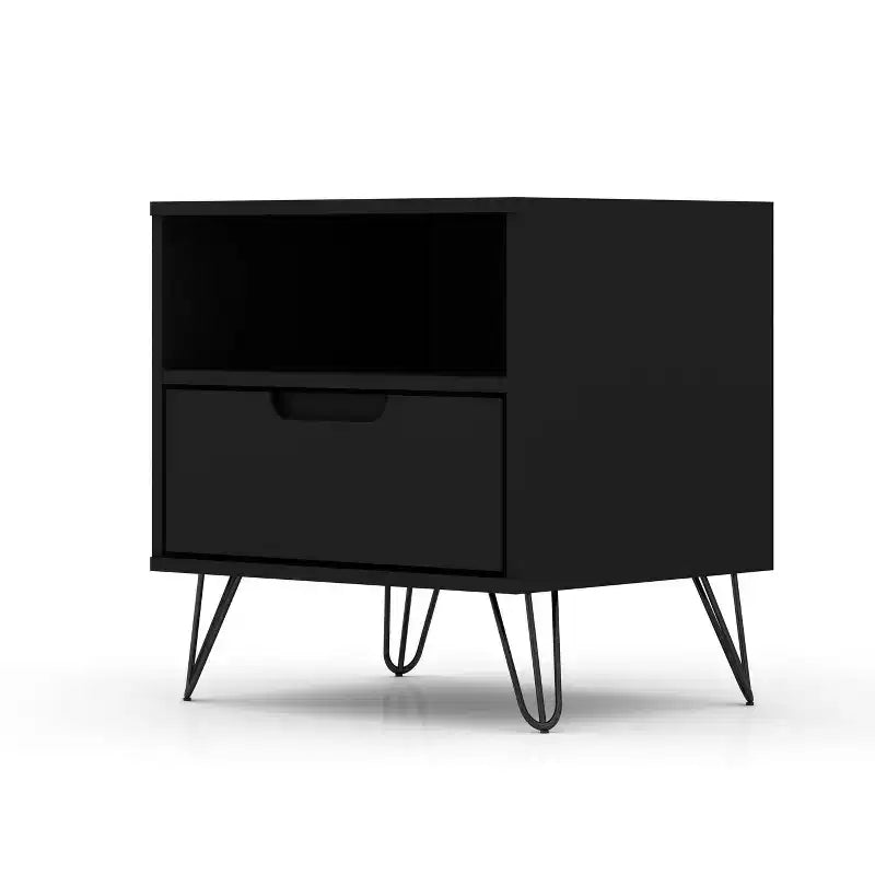 1.0 Rockefeller Nightstand - Manhattan Comfort