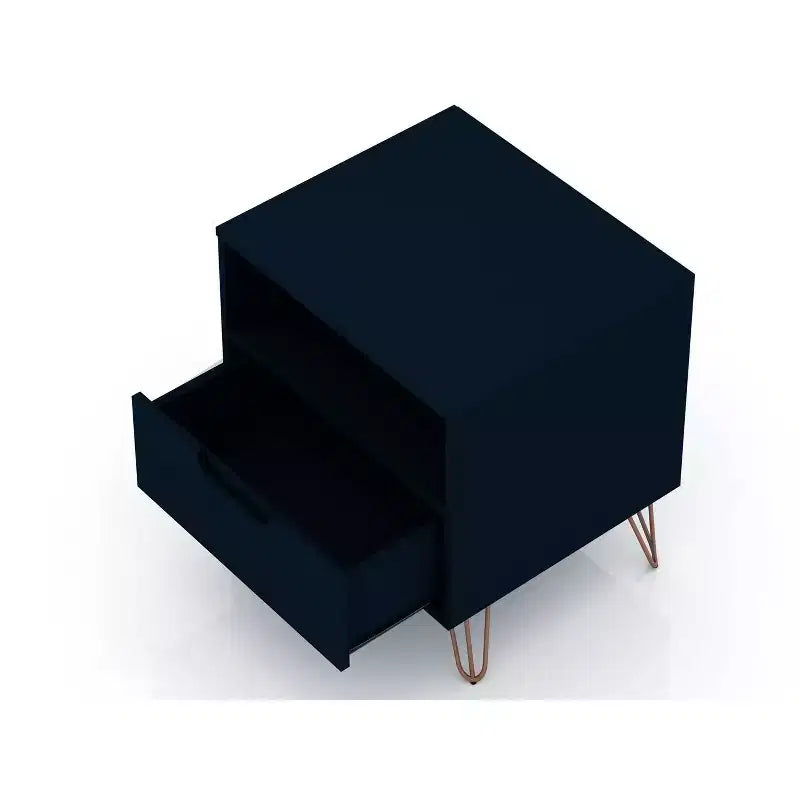 1.0 Rockefeller Nightstand - Manhattan Comfort