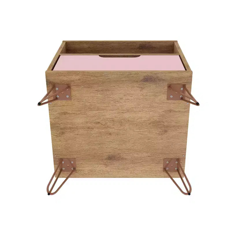 1.0 Rockefeller Nightstand - Manhattan Comfort
