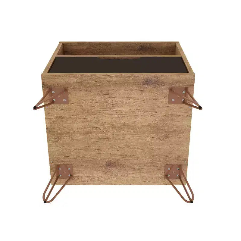 1.0 Rockefeller Nightstand - Manhattan Comfort
