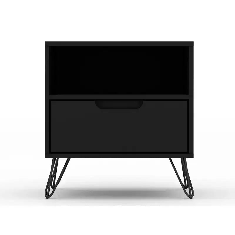 1.0 Rockefeller Nightstand - Manhattan Comfort