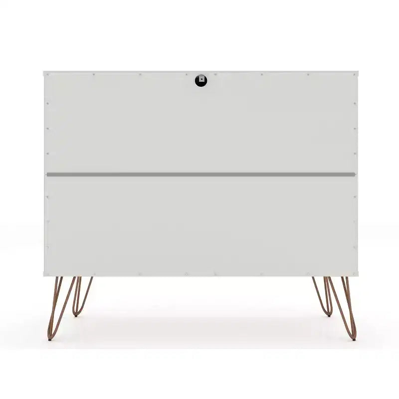 Rockefeller Dresser and Nightstand Set - Manhattan Comfort