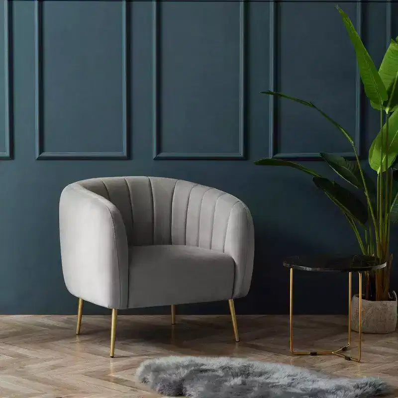 eLuxury Sawyer Channel Living Room Chair