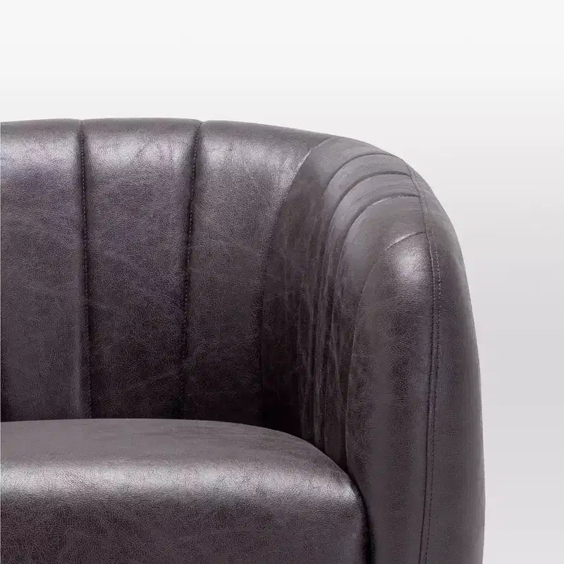 eLuxury Sawyer Channel Living Room Chair