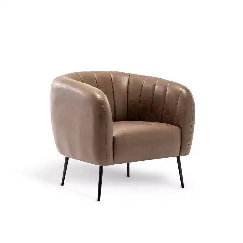 eLuxury Sawyer Channel Living Room Chair