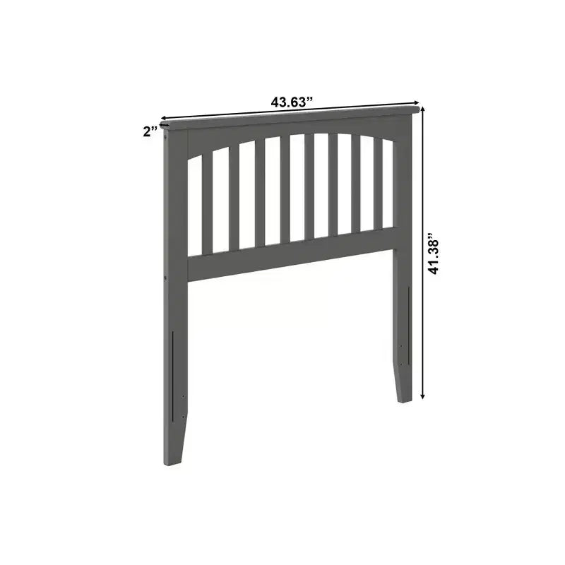 Twin Mission Headboard - AFI