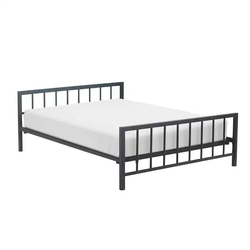 Evans Platform Bed Black - ClickDecor