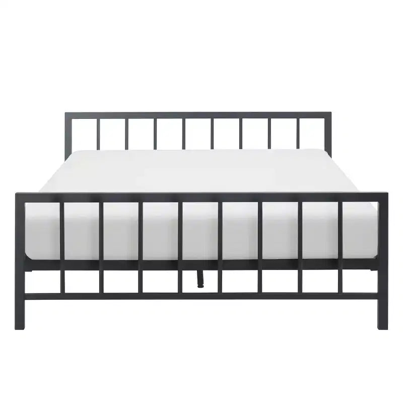 Evans Platform Bed Black - ClickDecor