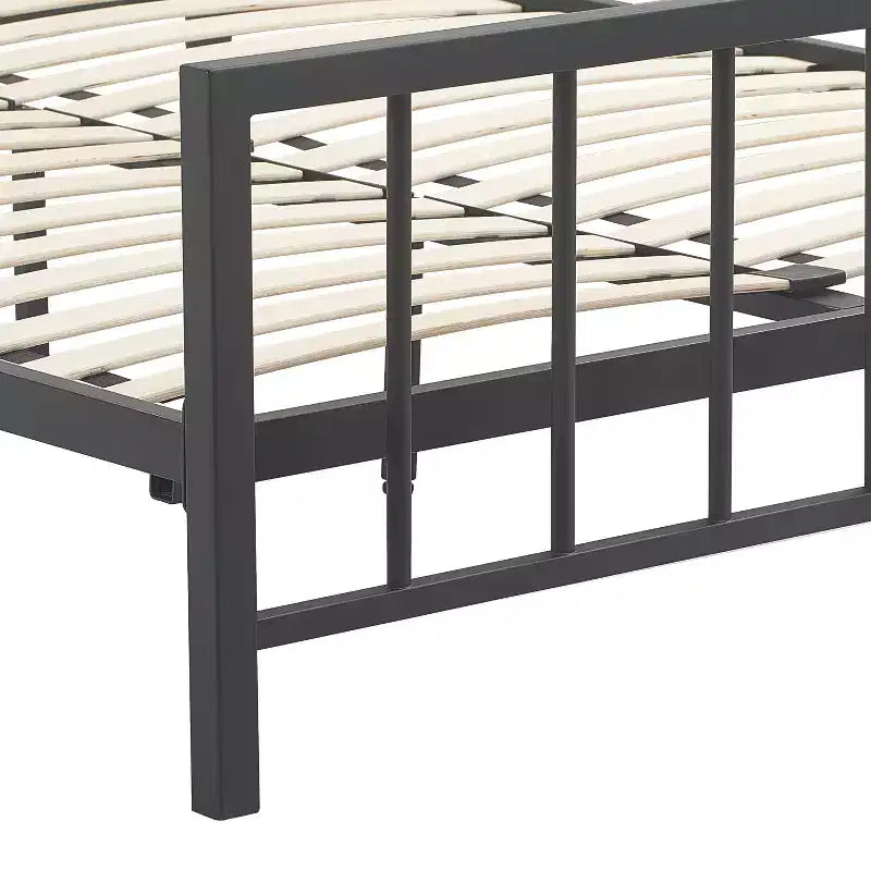 Evans Platform Bed Black - ClickDecor