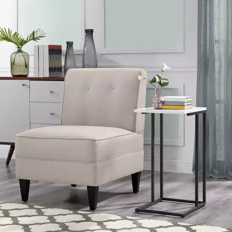 Table d'appoint en C Harton - Serta