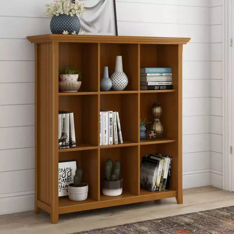 48x44 Normandy 9 Cube Bookcase and Storage Unit - Wyndenhall