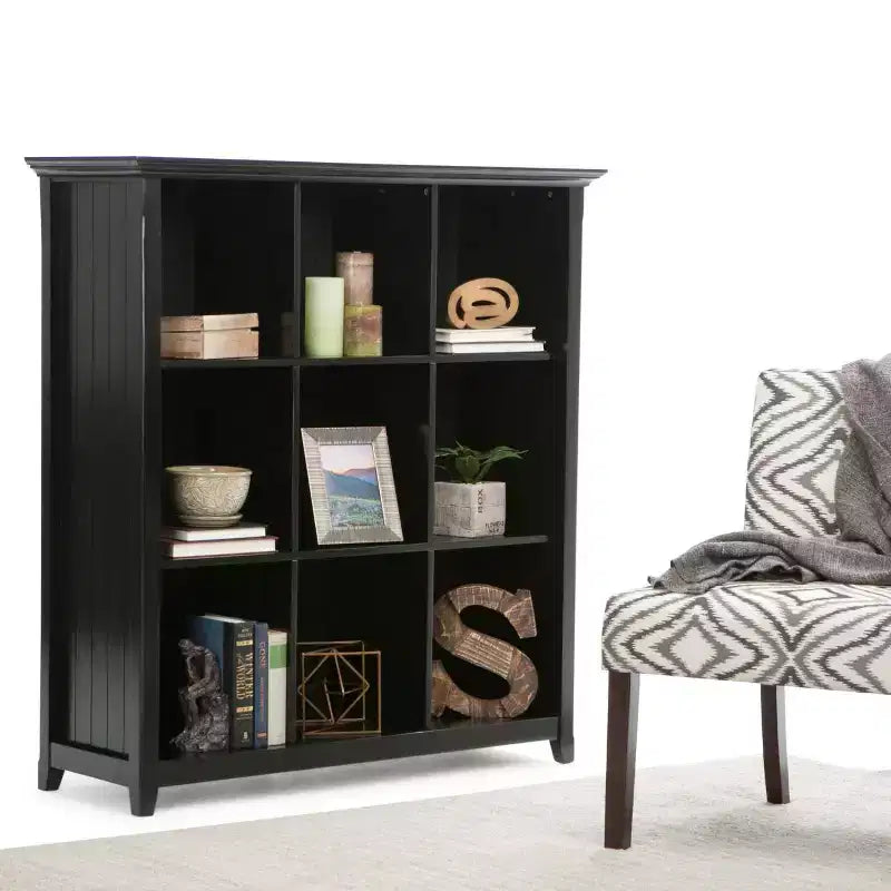 48x44 Normandy 9 Cube Bookcase and Storage Unit - Wyndenhall