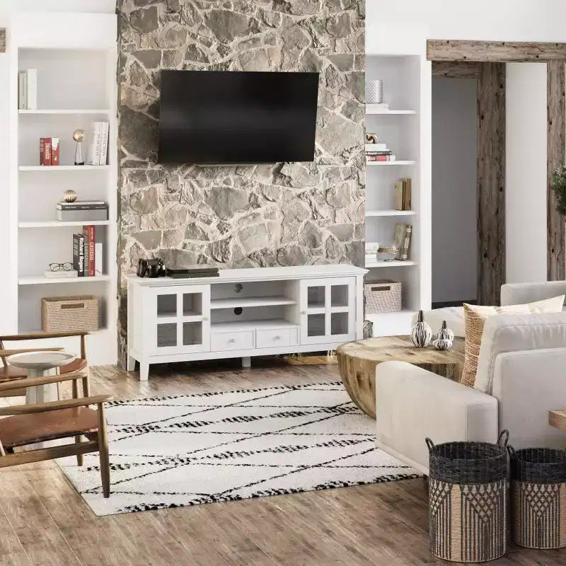 60 Normandy TV Stand for TVs up to 65 - Wyndenhall
