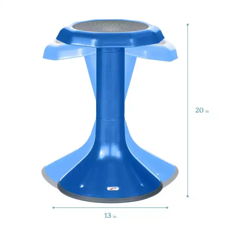 ECR4Kids ACE Active Core Engagement Wobble Stool, 20in Seat Height, Flexible Seating