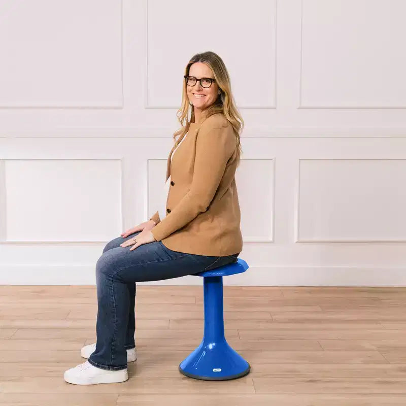 ECR4Kids ACE Active Core Engagement Wobble Stool, 20in Seat Height, Flexible Seating