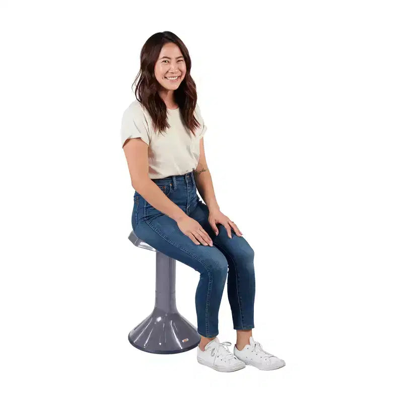 ECR4Kids ACE Active Core Engagement Wobble Stool, 20in Seat Height, Flexible Seating