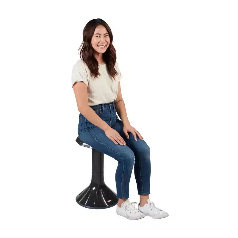 ECR4Kids ACE Active Core Engagement Wobble Stool, 20in Seat Height, Flexible Seating