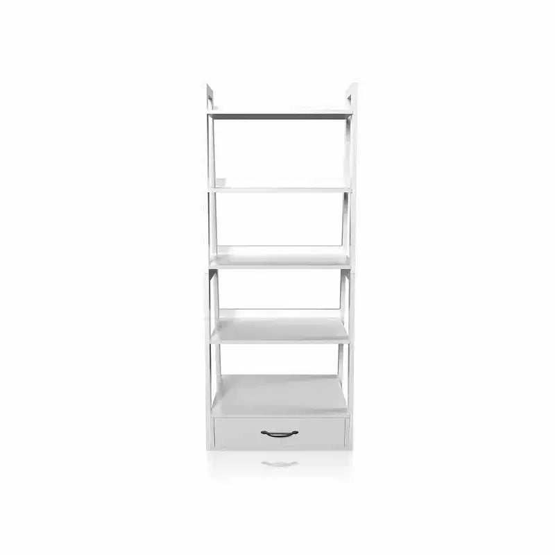 24/7 Shop At Home Juncus 5 Tiered Ladder Bookcase