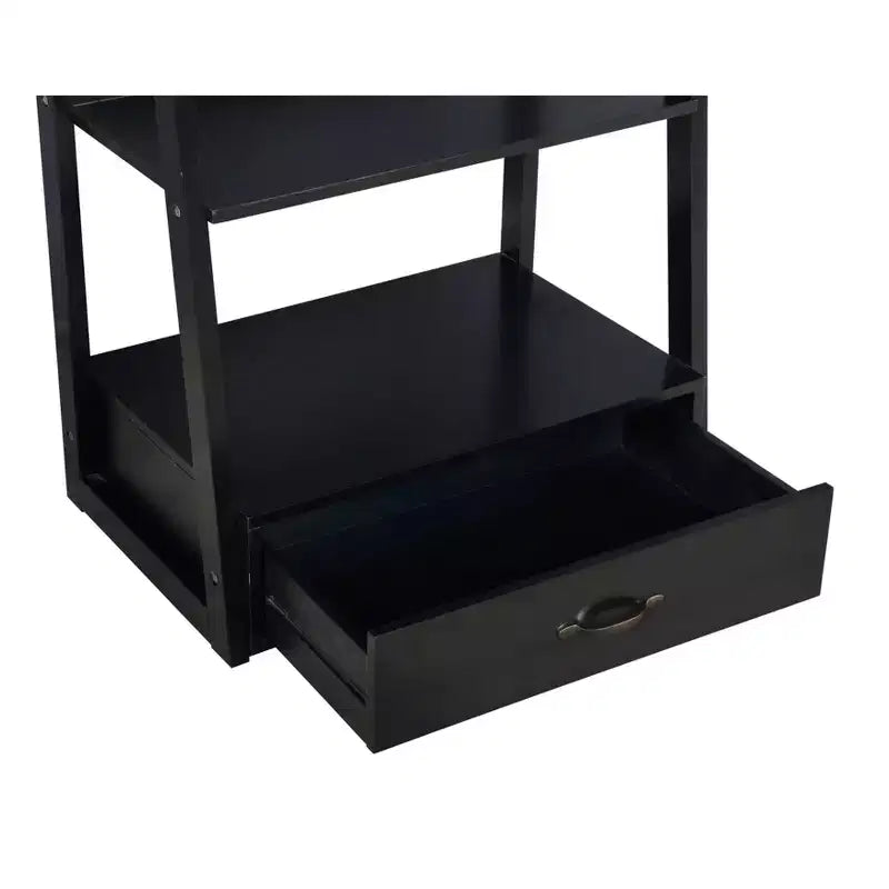 24/7 Shop At Home Juncus 5 Tiered Ladder Bookcase