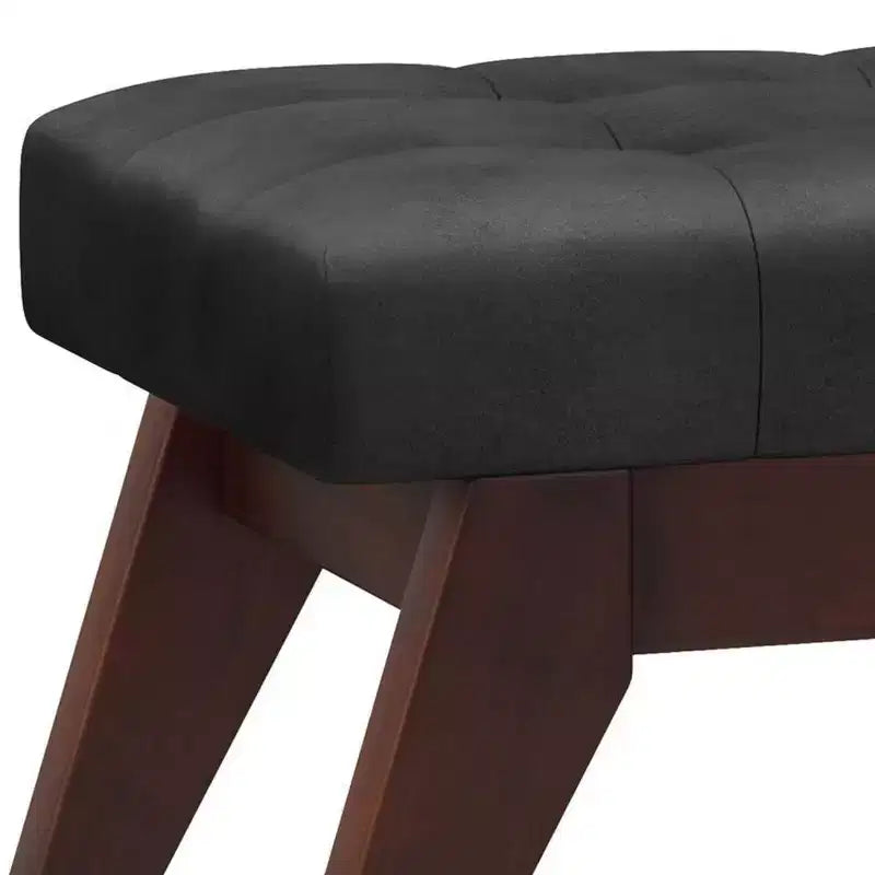 40 Tierney Mid-Century Tufted Ottoman Bench - WyndenHall