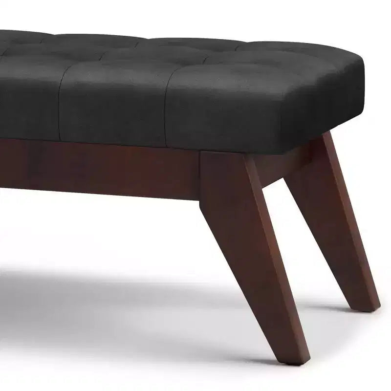 40 Tierney Mid-Century Tufted Ottoman Bench - WyndenHall