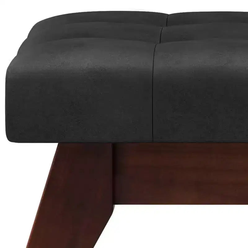 40 Tierney Mid-Century Tufted Ottoman Bench - WyndenHall