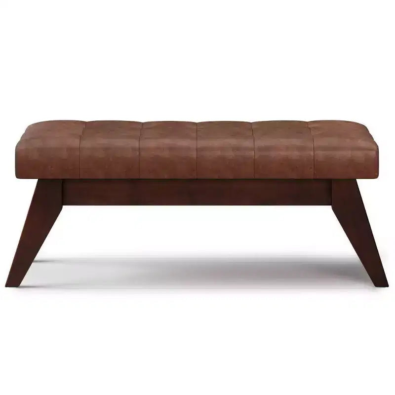 40 Tierney Mid-Century Tufted Ottoman Bench - WyndenHall