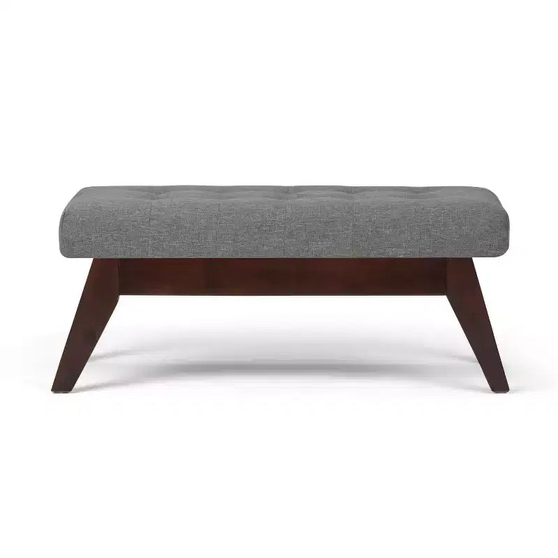40 Tierney Mid-Century Tufted Ottoman Bench - WyndenHall