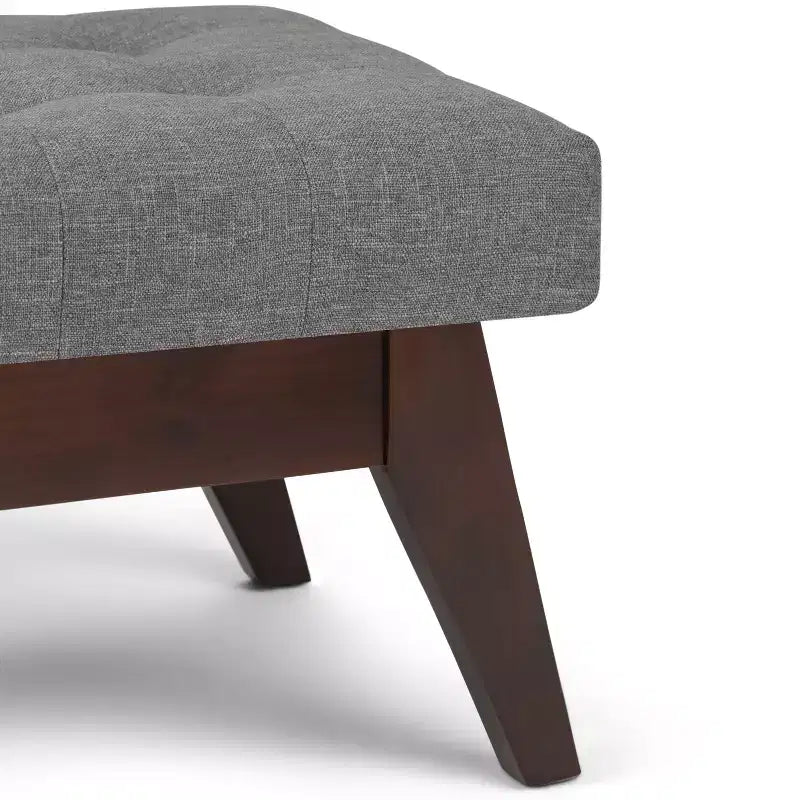 40 Tierney Mid-Century Tufted Ottoman Bench - WyndenHall