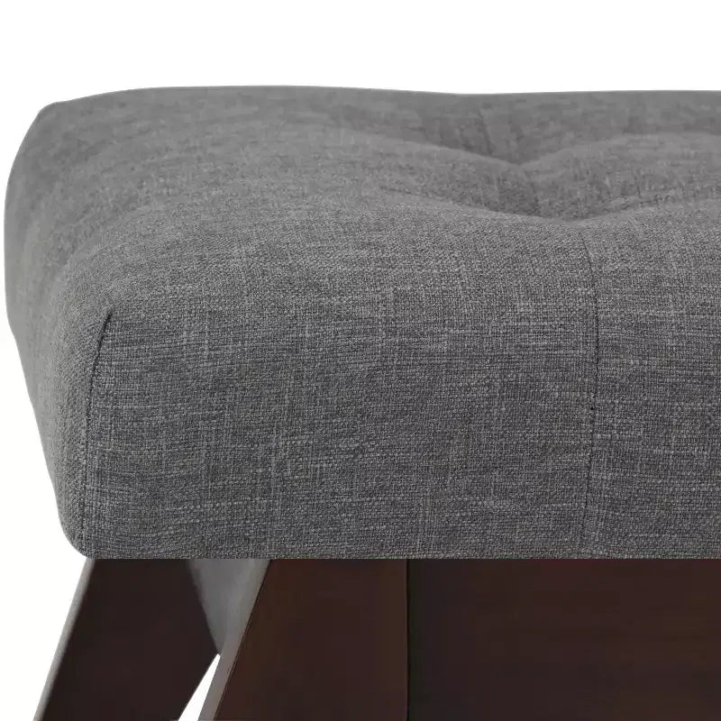 40 Tierney Mid-Century Tufted Ottoman Bench - WyndenHall