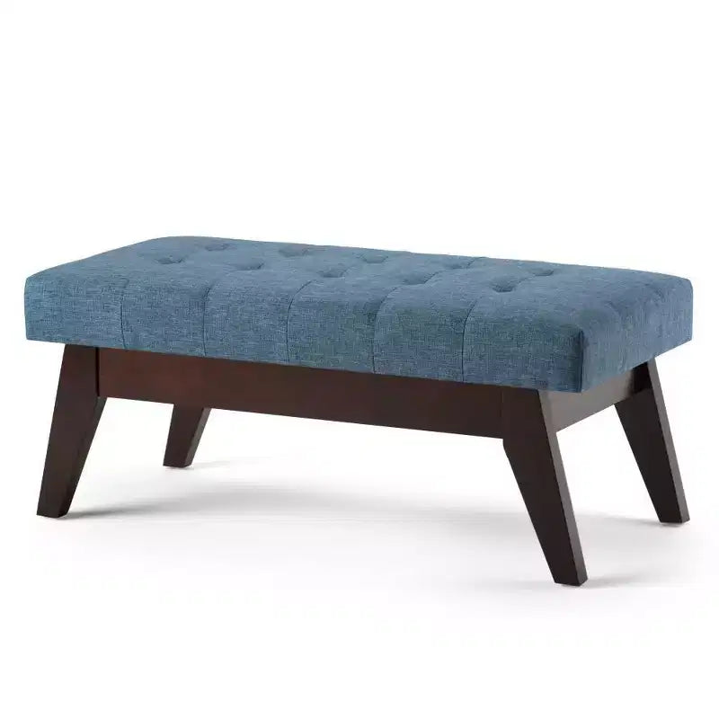 40 Tierney Mid-Century Tufted Ottoman Bench - WyndenHall