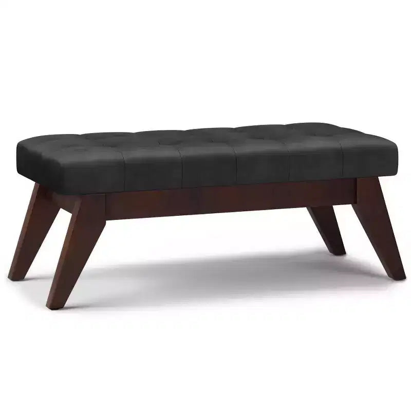 40 Tierney Mid-Century Tufted Ottoman Bench - WyndenHall
