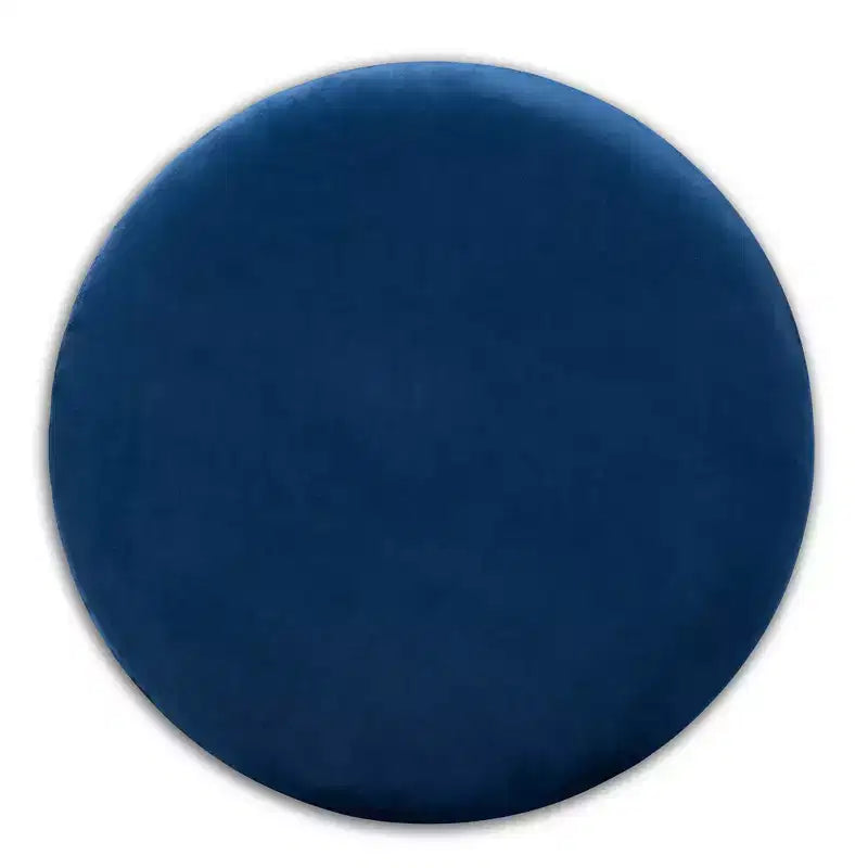 Marisa Velvet Upholstered Storage Ottoman - Baxton Studio