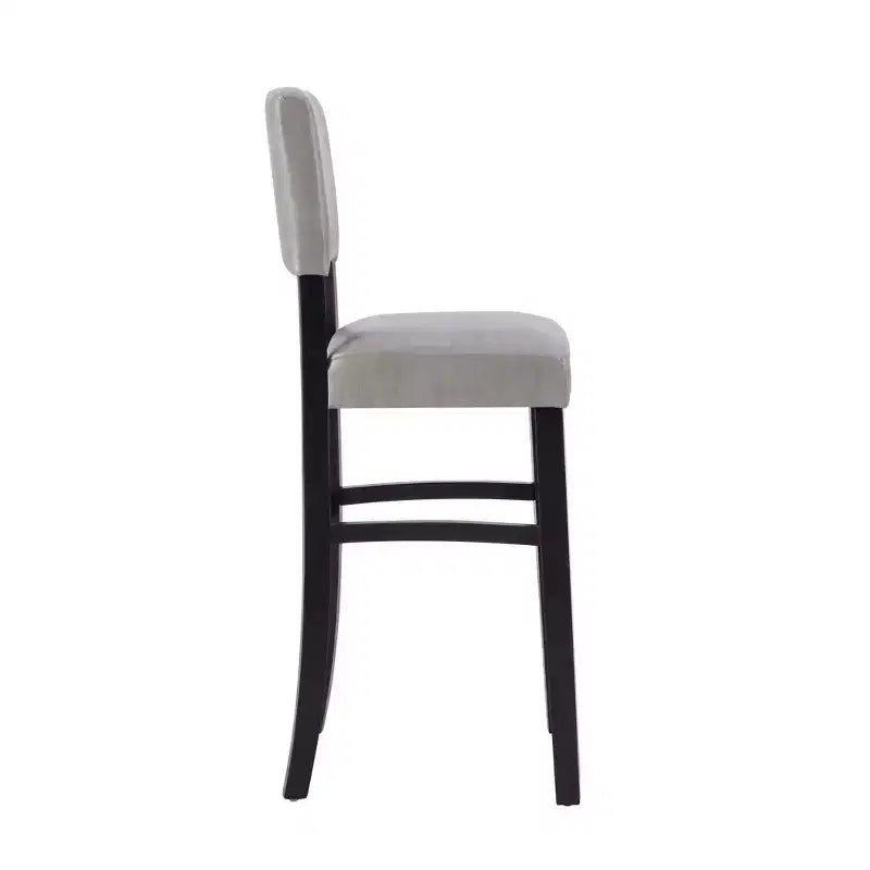 Tabouret de bar rembourré Morocco - Similicuir, Structure en bois d'hévéa, Hauteur d'assise 76 cm, 102 kg