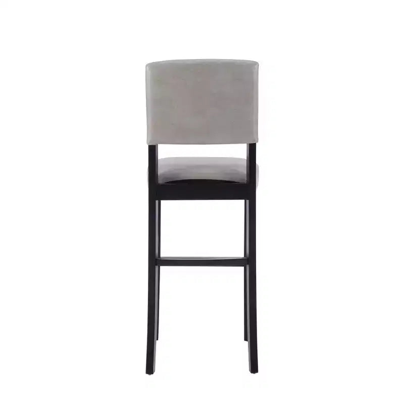 Tabouret de bar rembourré Morocco - Similicuir, Structure en bois d'hévéa, Hauteur d'assise 76 cm, 102 kg