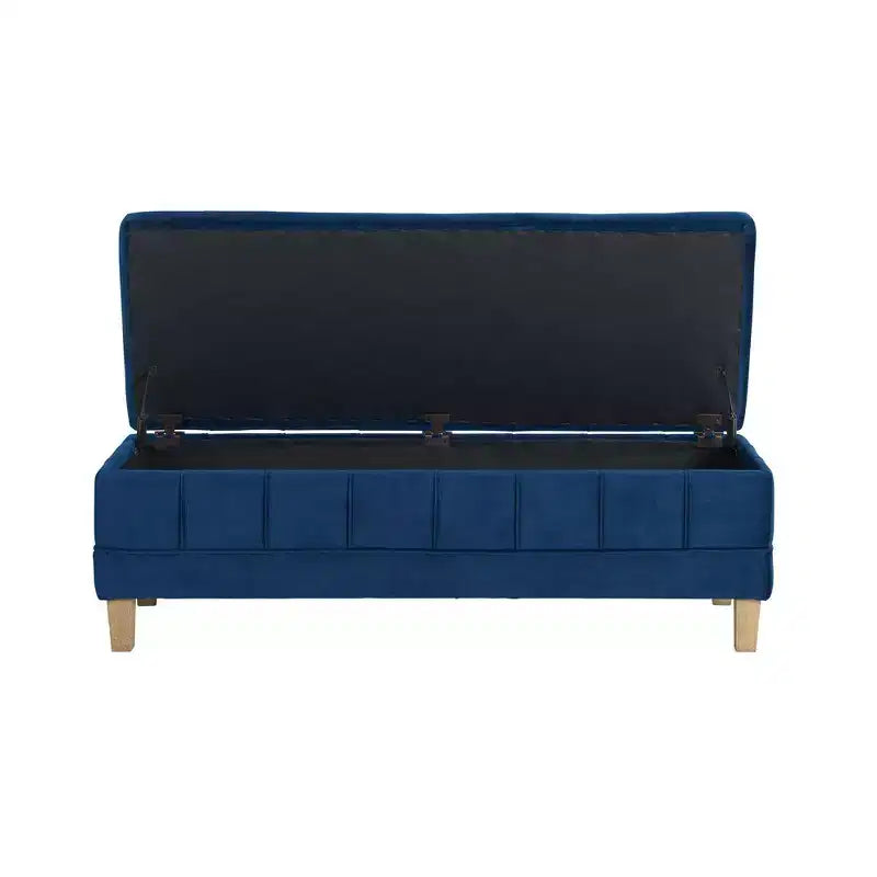 Jude Tufted Storage Ottoman - Picket House Furnishings