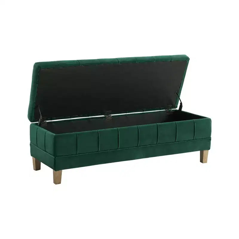 Jude Tufted Storage Ottoman - Picket House Furnishings