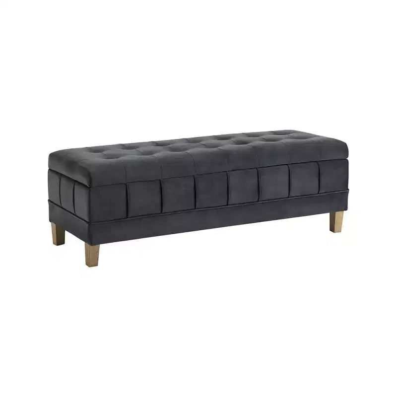 Jude Tufted Storage Ottoman - Picket House Furnishings
