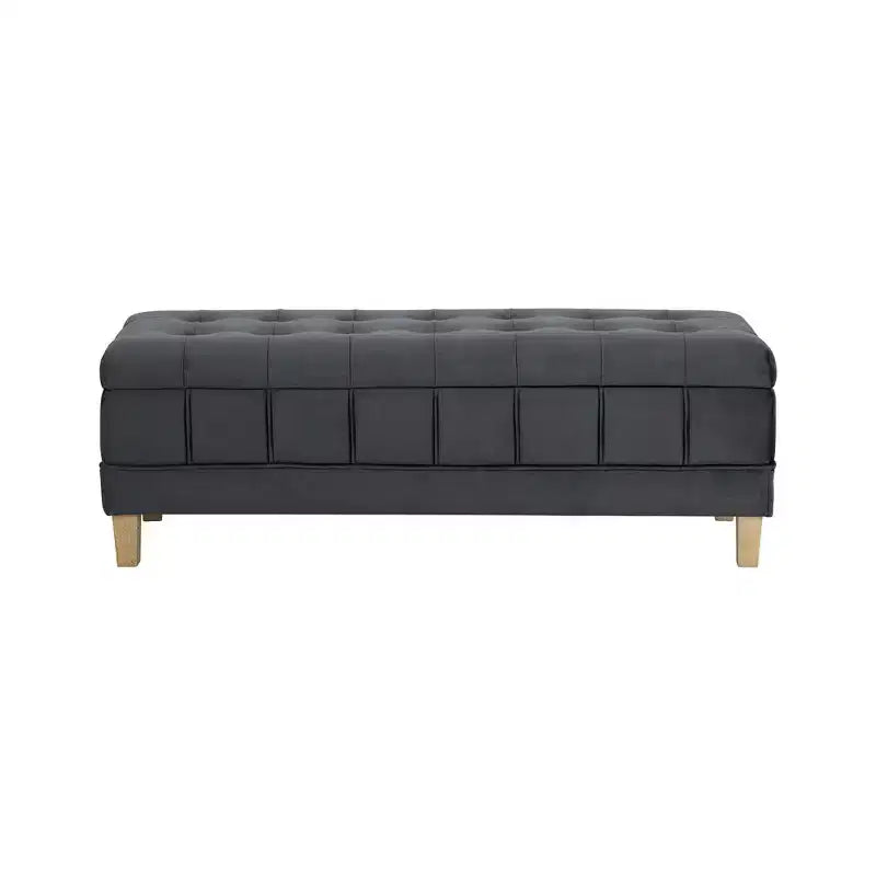 Jude Tufted Storage Ottoman - Picket House Furnishings