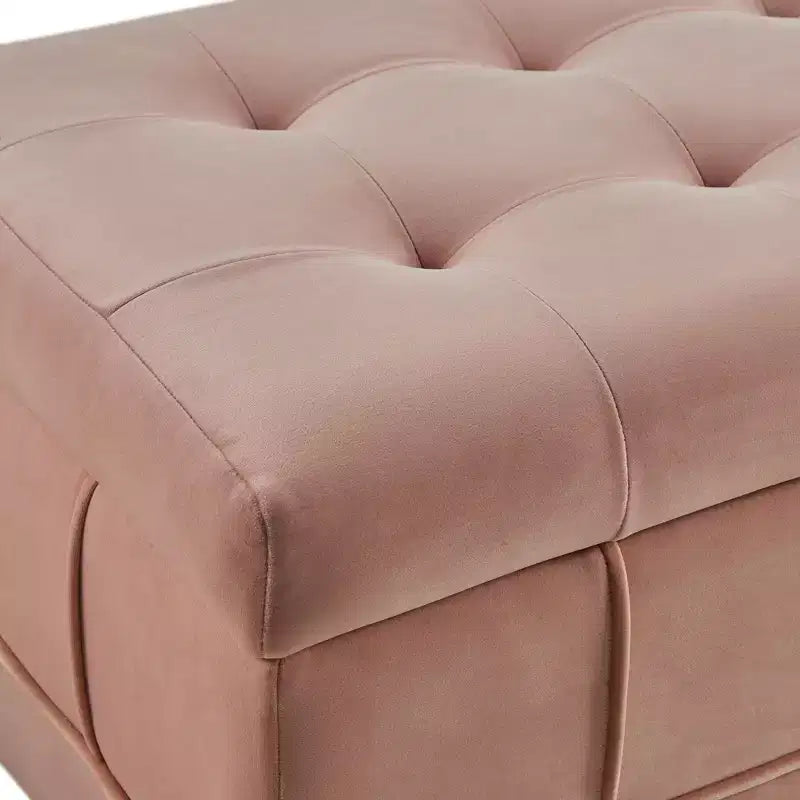 Jude Tufted Storage Ottoman - Picket House Furnishings