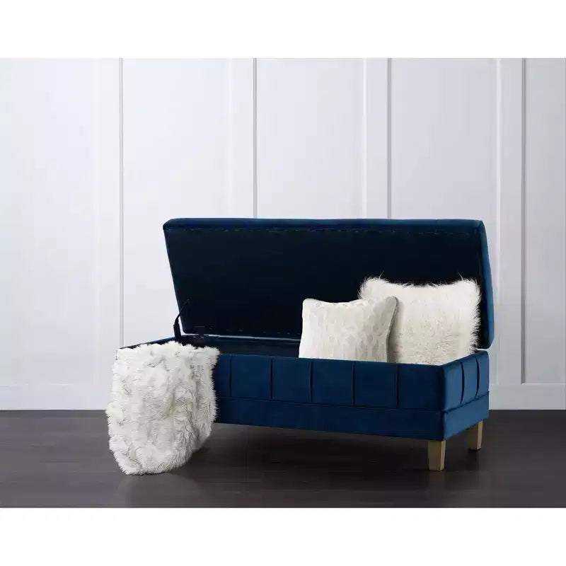 Jude Tufted Storage Ottoman - Picket House Furnishings