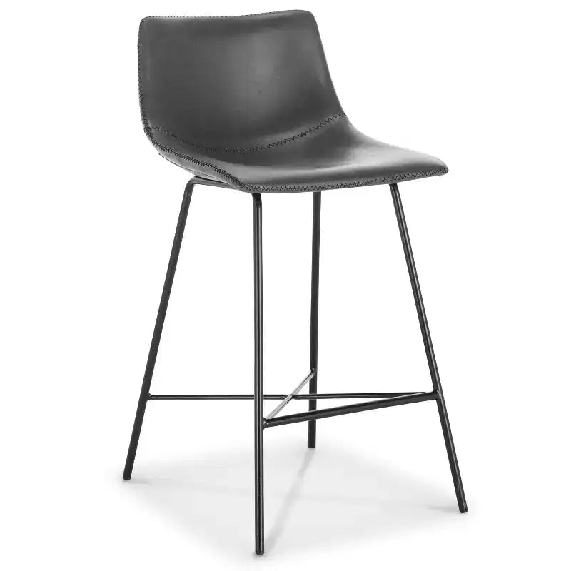 Lot de 2 tabourets de bar à hauteur de comptoir Paxton 61 cm Poly & Bark