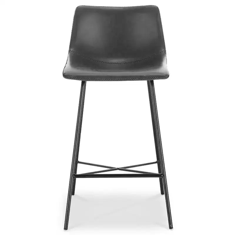 Lot de 2 tabourets de bar à hauteur de comptoir Paxton 61 cm Poly & Bark
